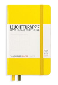 Anteckningsbok A6 Leuchtturm1917 dotted citrongul