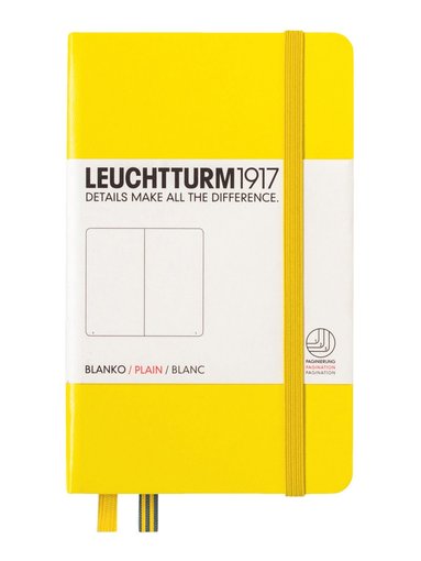 Anteckningsbok A6 Leuchtturm1917 olinjerad Lemon