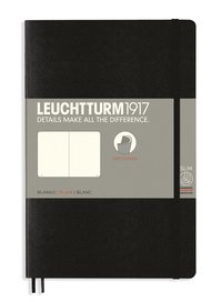 Anteckningsbok B6 Leuchtturm1917 olinjerad mjuk Black