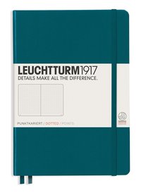 Anteckningsbok A5 Leuchtturm1917 dotted Pacific Green