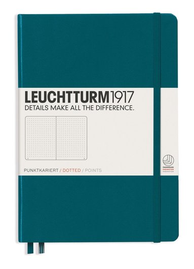 Anteckningsbok A5 Leuchtturm1917 dotted Pacific Green 1