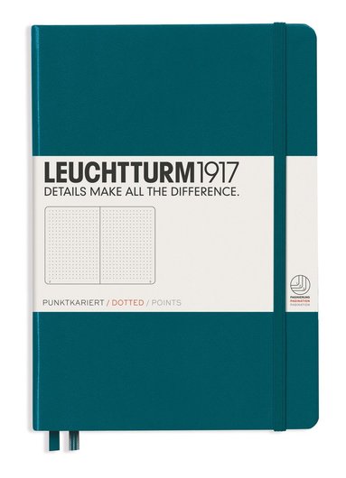 Anteckningsbok A5 Leuchtturm1917 "Bullet Journal" turkos 1