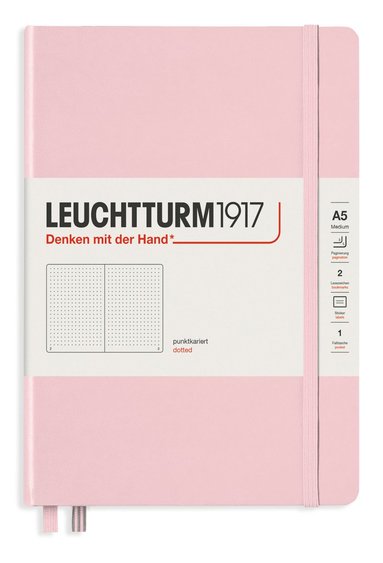 Anteckningsbok A5 Leuchtturm1917 "Bullet Journal" powder 1