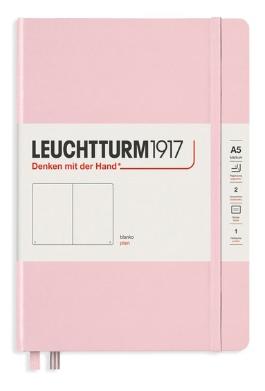 Anteckningsbok A5 Leuchtturm1917 olinjerad Powder 1