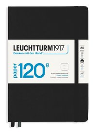 Anteckningsbok A5 Leuchtturm1917 120g dotted Black