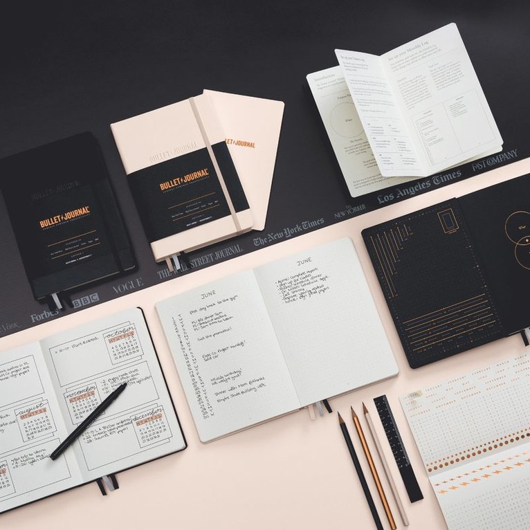 Bullet Journal A5 Leuchtturm1917 Edition 2 Black, Övrigt