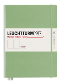 Anteckningsbok A4+ Leuchtturm1917 slim olinjerad salviagrön