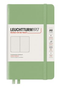 Anteckningsbok A6 Leuchtturm1917 dotted Sage