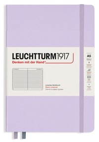 Anteckningsbok A5 Leuchtturm1917 linjerad Lilac