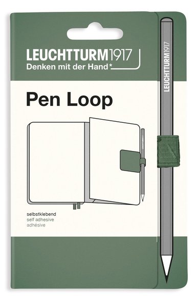 Pennhållare Leuchtturm Pen Loop olivgrön 1