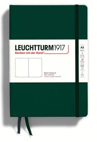 Anteckningsbok A5 Leuchtturm1917 olinjerad  skogsgrön