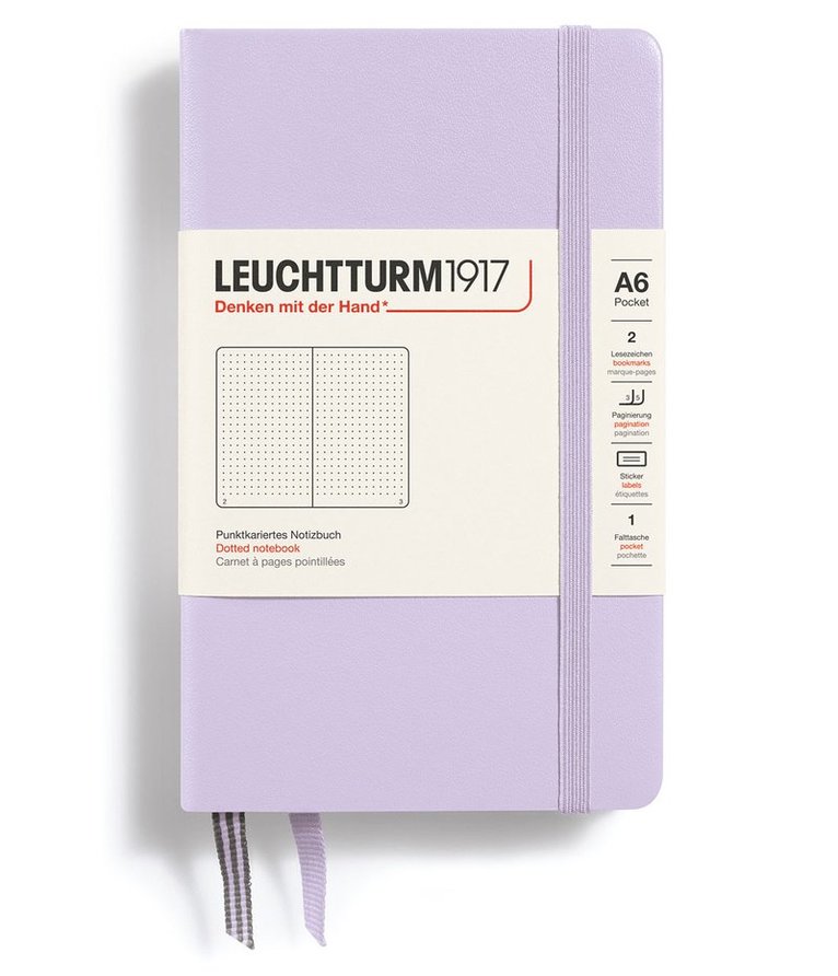 Anteckningsbok A6 Leuchtturm1917 dotted Lilac 1