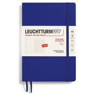 Kalender 2025 A5 Vecka/Sida notes soft Ink