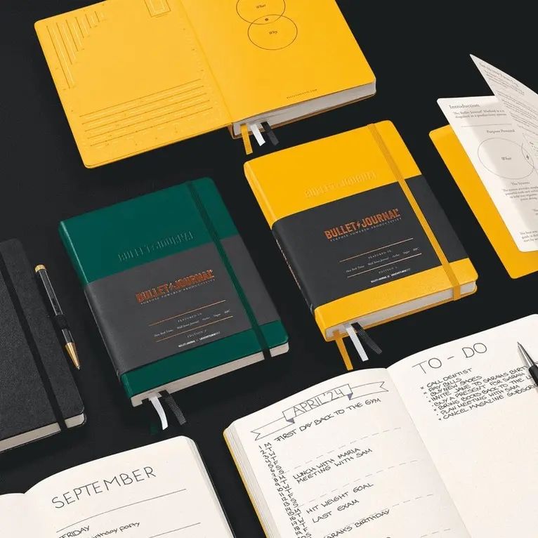 Bullet Journal A5 Leuchtturm1917 Edition 2 Yellow24 - Anteckningsbok ...