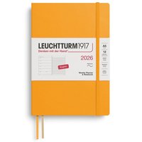 Kalender 2026 A5 Weekly Planner & Notebook Soft Rising Sun