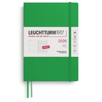 Kalender 2026 A5 Weekly Planner & Notebook Soft Spring Leaf 
