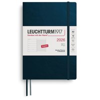 Kalender 2026 A5 Weekly Planner & Notebook Soft Deep Sea 