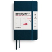 Kalender 2026 A6 Weekly Planner 2026 Soft Deep Sea 