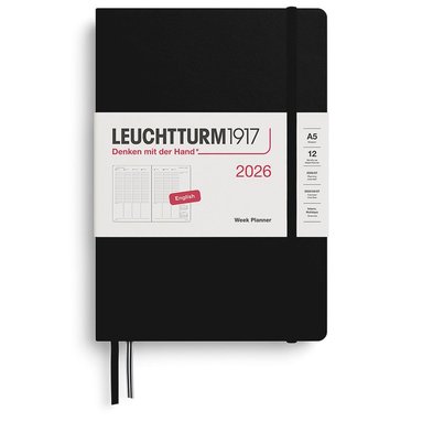 Kalender 2026 A5 Weekly Planner 2026 Black 