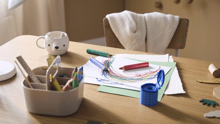 Färgpenna Faber-Castell Grippy 3-in-1 XXL pastel 4 färger, Övrigt