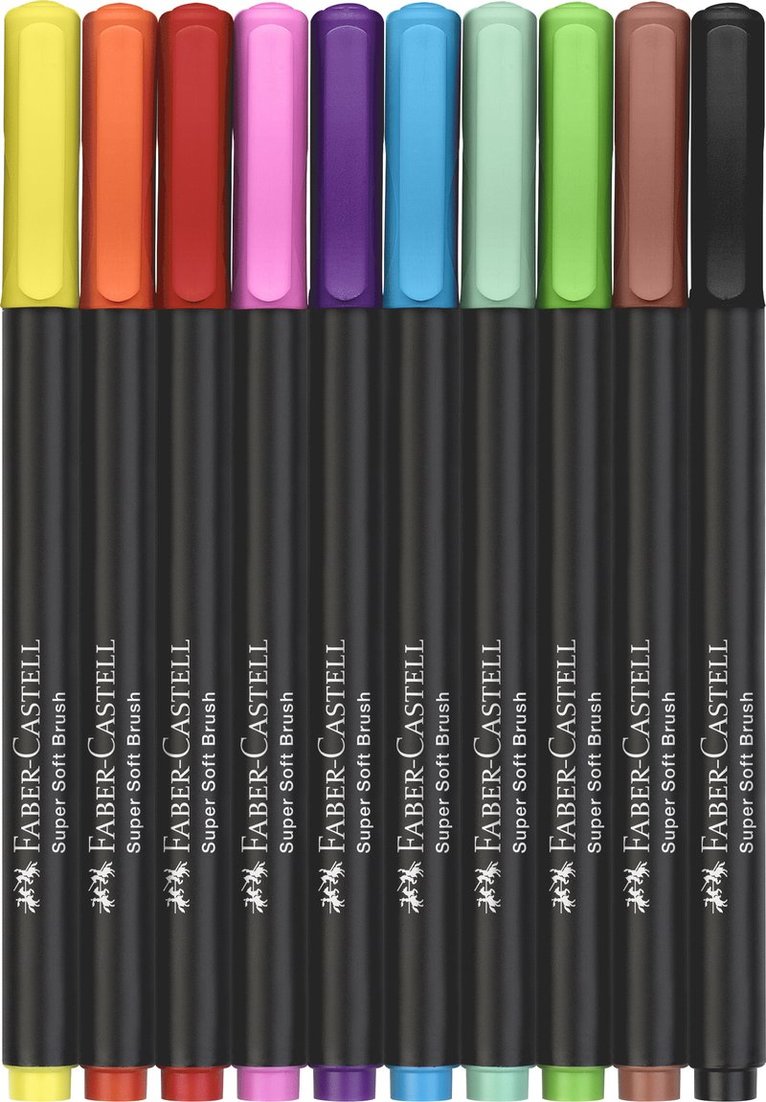 Penselpenna Black Edition set 10-pack, Övrigt