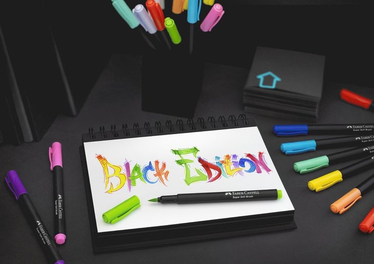 Penselpenna Black Edition set 20-pack, Övrigt