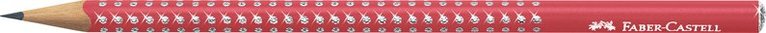 Blyertspenna Faber-Castell Sparkle röd 1