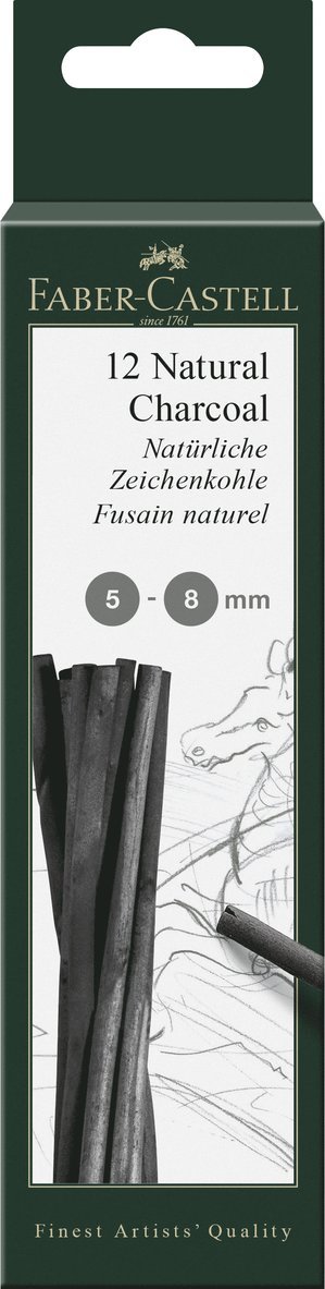 Ritkol Faber-Castell naturellt dia 5-8 mm