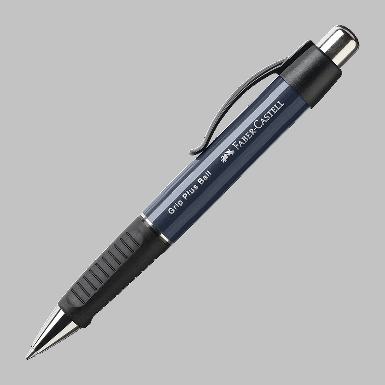 Kulspetspenna Faber-Castell Grip Plus Blå