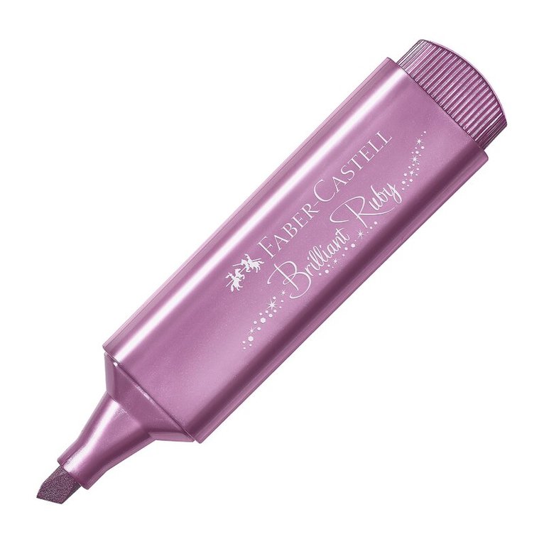 Överstrykningspenna Faber-Castell Textliner 46 Metallic lila, Övrigt