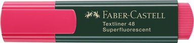 Överstrykningspenna Textliner 48 röd