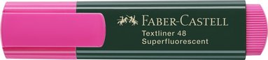 Överstrykningspenna Textliner 48 rosa