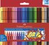 Fiberspetspenna Faber-Castell Grip Color 20 färger, Övrigt