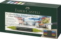 Markerpenna Faber-Castell Albrecht Dürer Watercolour 5 färger
