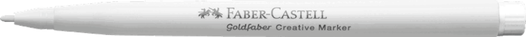 Tuschpenna Faber-Castell Goldfaber Creative Marker 1,5 - 501 White as Snow, Övrigt