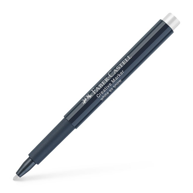 Märkpenna Faber-Castell Creative Marker - White as snow, Övrigt