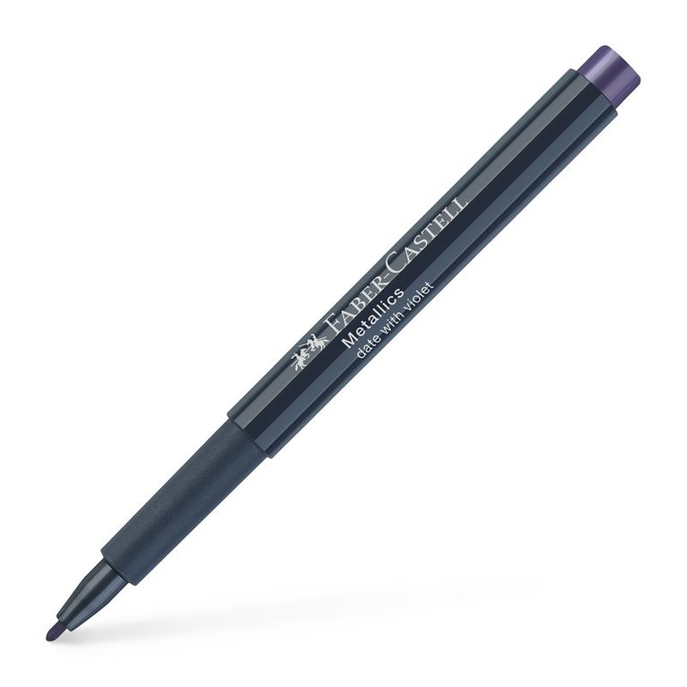 Märkpenna Faber-Castell Metallics marker 136 - Date with violet, Övrigt