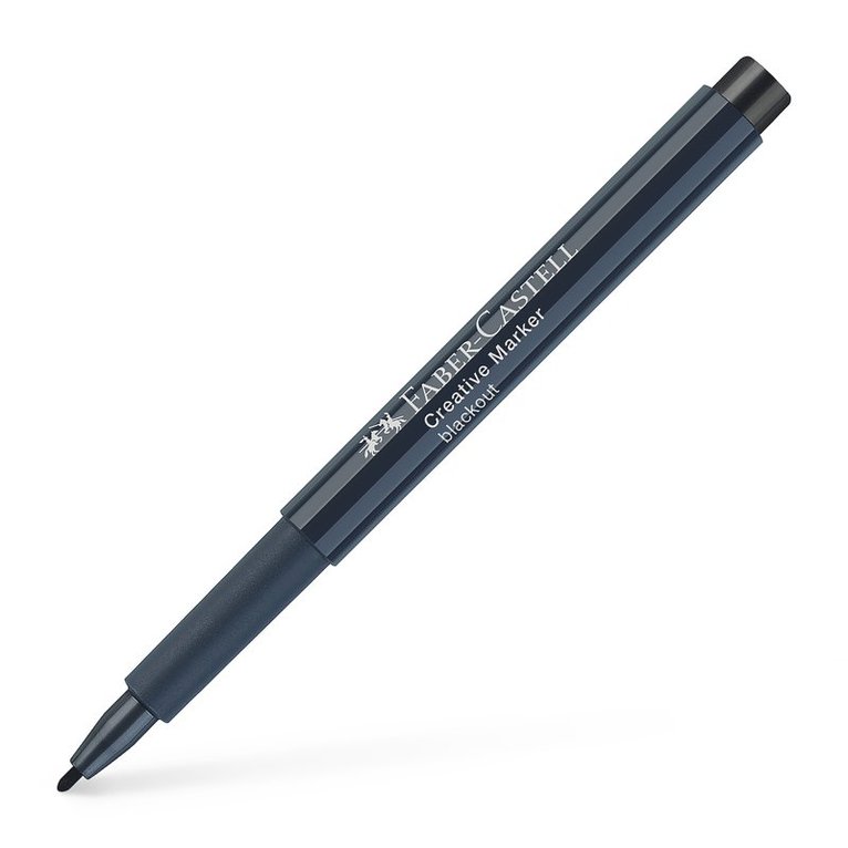 Markerpenna Faber-Castell Creative Marker - Blackout, Övrigt