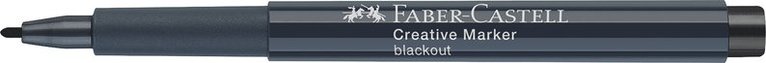 Markerpenna Faber-Castell Creative Marker - Blackout, Övrigt