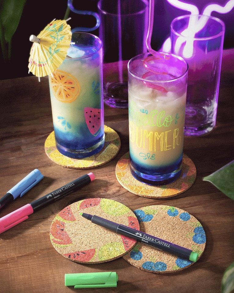 Markerpenna Faber-Castell Neon 6 färger, Övrigt