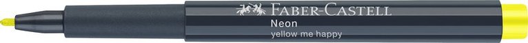 Märkpenna Faber-Castell Neon marker 107 - Yellow me happy, Övrigt