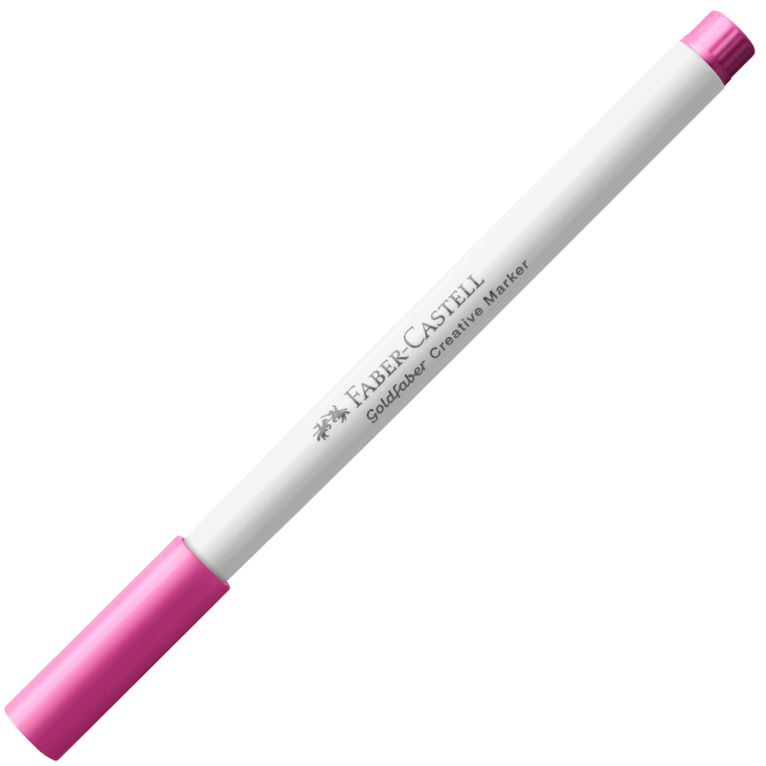 Tuschpenna Faber-Castell Goldfaber Creative Marker Brush - 533 Hot magenta, Övrigt