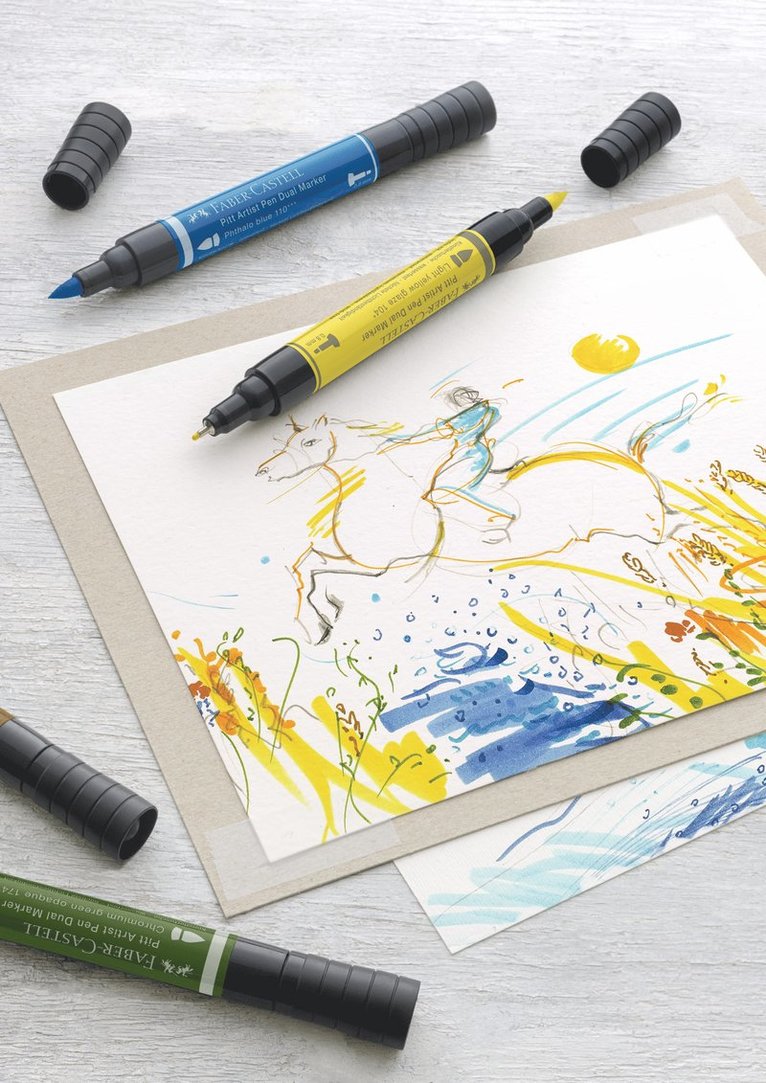 Tuschpenna Faber-Castell Pitt Artist Pen Dual Marker 10-pack, Övrigt