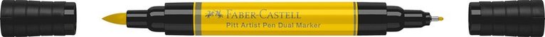 Tuschpenna Faber-Castell Pitt Artist Pen Dual Marker 107. Cadmium yellow 1