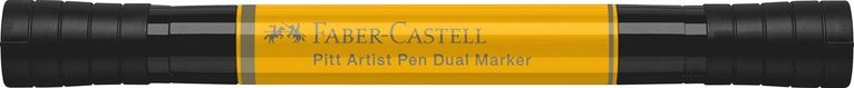 Tuschpenna Faber-Castell Pitt Artist Pen Dual Marker 109 - Dark chrome yellow, Övrigt