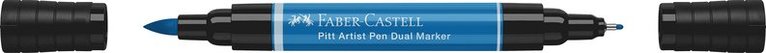 Tuschpenna Faber-Castell Pitt Artist Pen Dual Marker 110. Phthalo blue 1