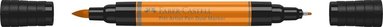 Tuschpenna Faber-Castell Pitt Artist Pen Dual Marker 113. Orange glaze 1