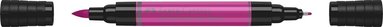 Tuschpenna Faber-Castell Pitt Artist Pen Dual Marker 125. Middle purple pink 1