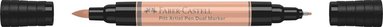 Tuschpenna Faber-Castell Pitt Artist Pen Dual Marker 132. Beige red 1