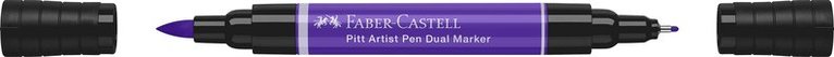 Tuschpenna Faber-Castell Pitt Artist Pen Dual Marker 136. Purple violet 1